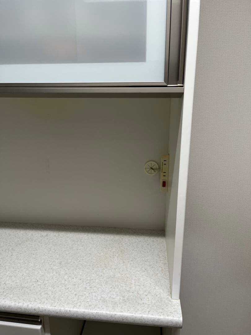 ニトリ　キッチンボード　アルミナ2 120KB WH