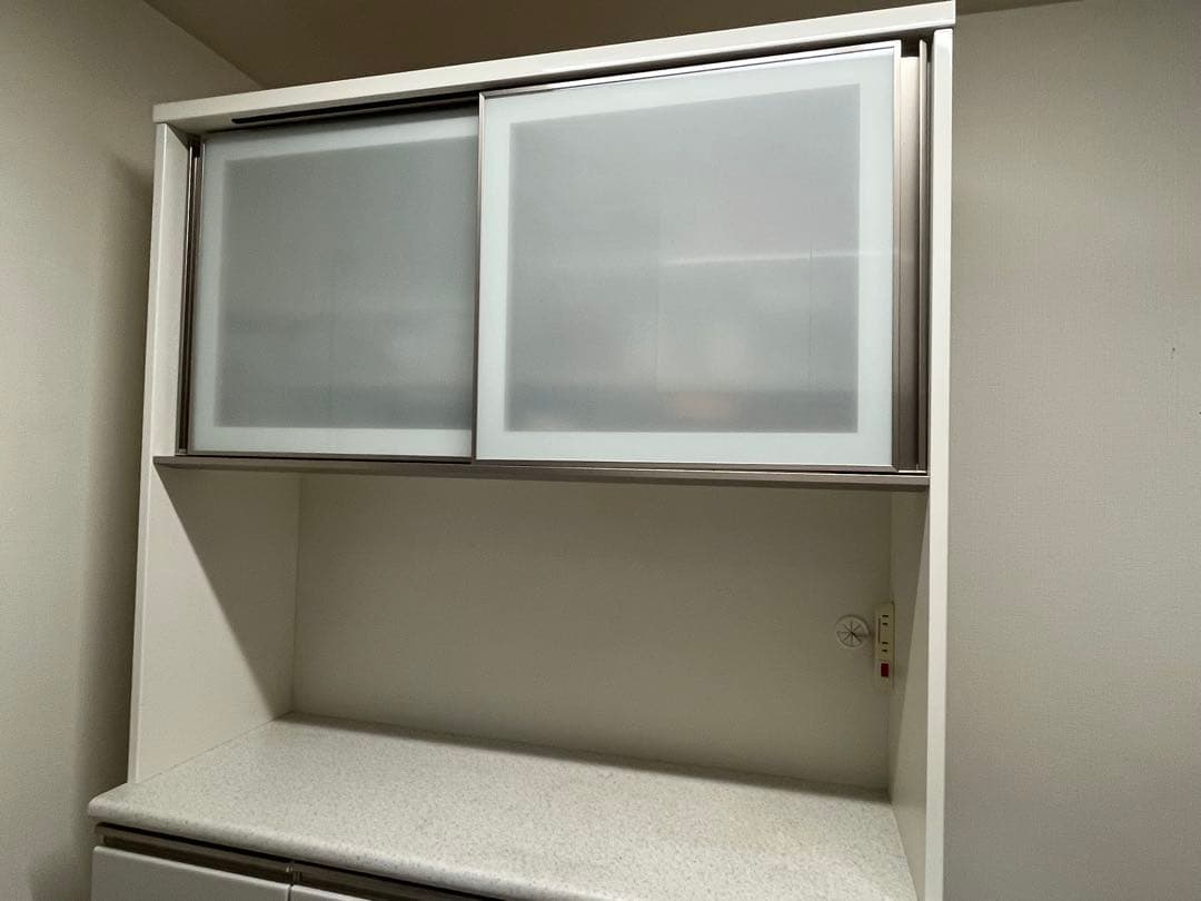 ニトリ　キッチンボード　アルミナ2 120KB WH