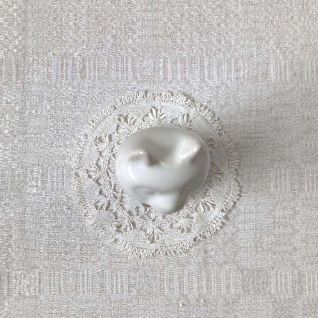 北欧ヴィンテージ　希少　ガブリエル　Gabriel　おすわり猫さんの陶製オブジェ