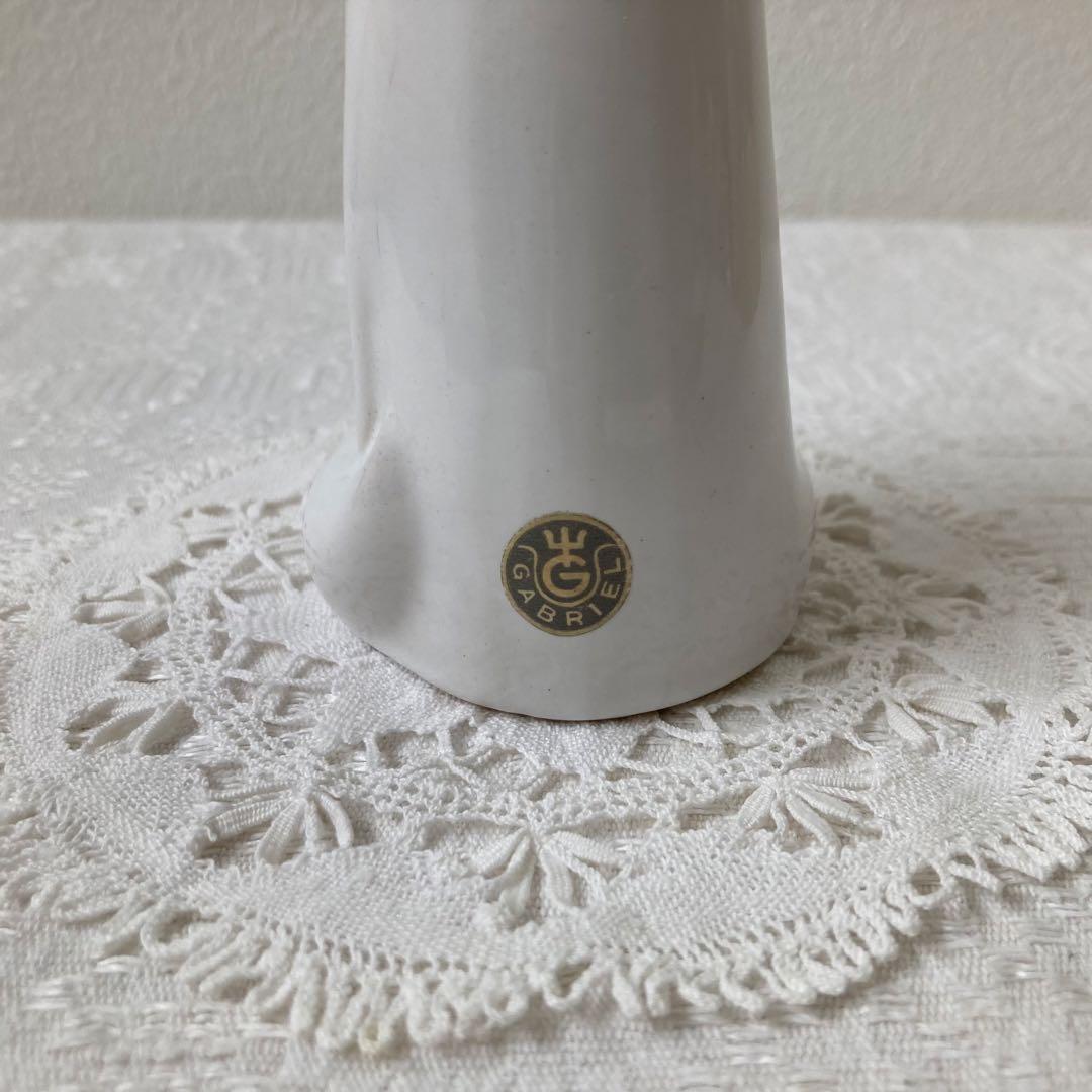 北欧ヴィンテージ　希少　ガブリエル　Gabriel　おすわり猫さんの陶製オブジェ