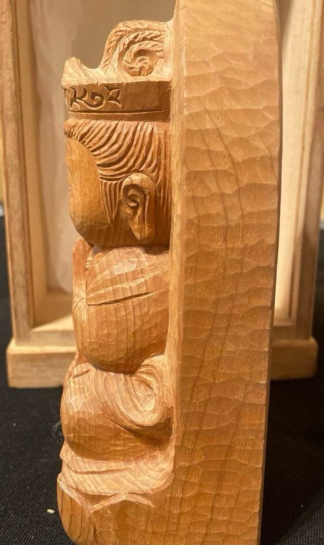 彫刻家　牧田善晴　菩薩