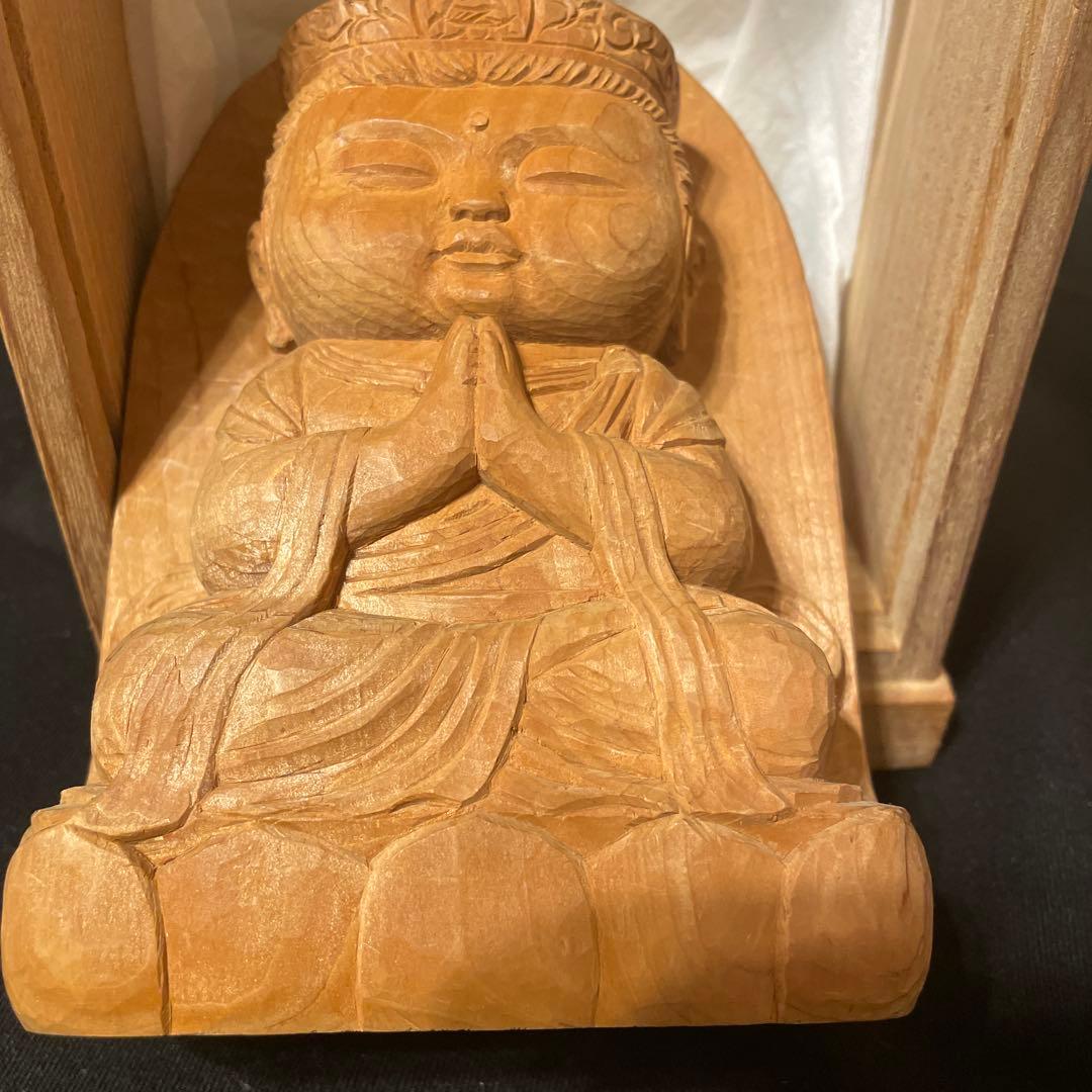 彫刻家　牧田善晴　菩薩