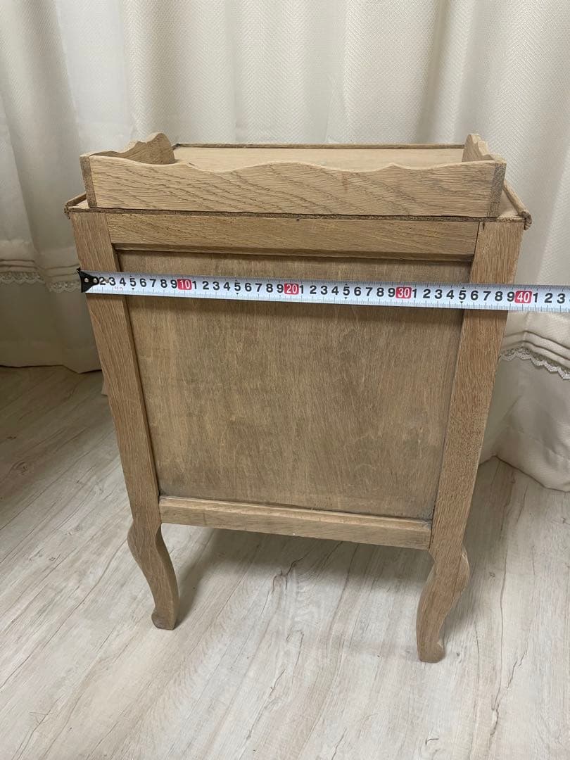 アンティーク　ヴィンテージ サイドテーブル　キャビネット　猫脚　フランス