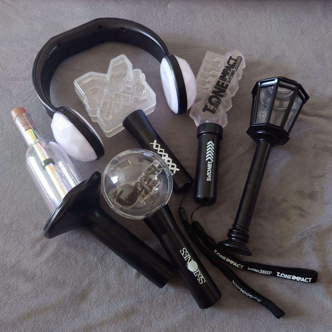 SixTONES ペンライト まとめ売り 歴代6本 - メルカリ