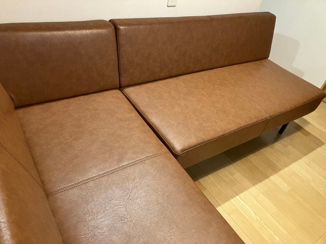 関家具　クラッシュゲート　ダイニングソファ　ソファ　L字ソフア