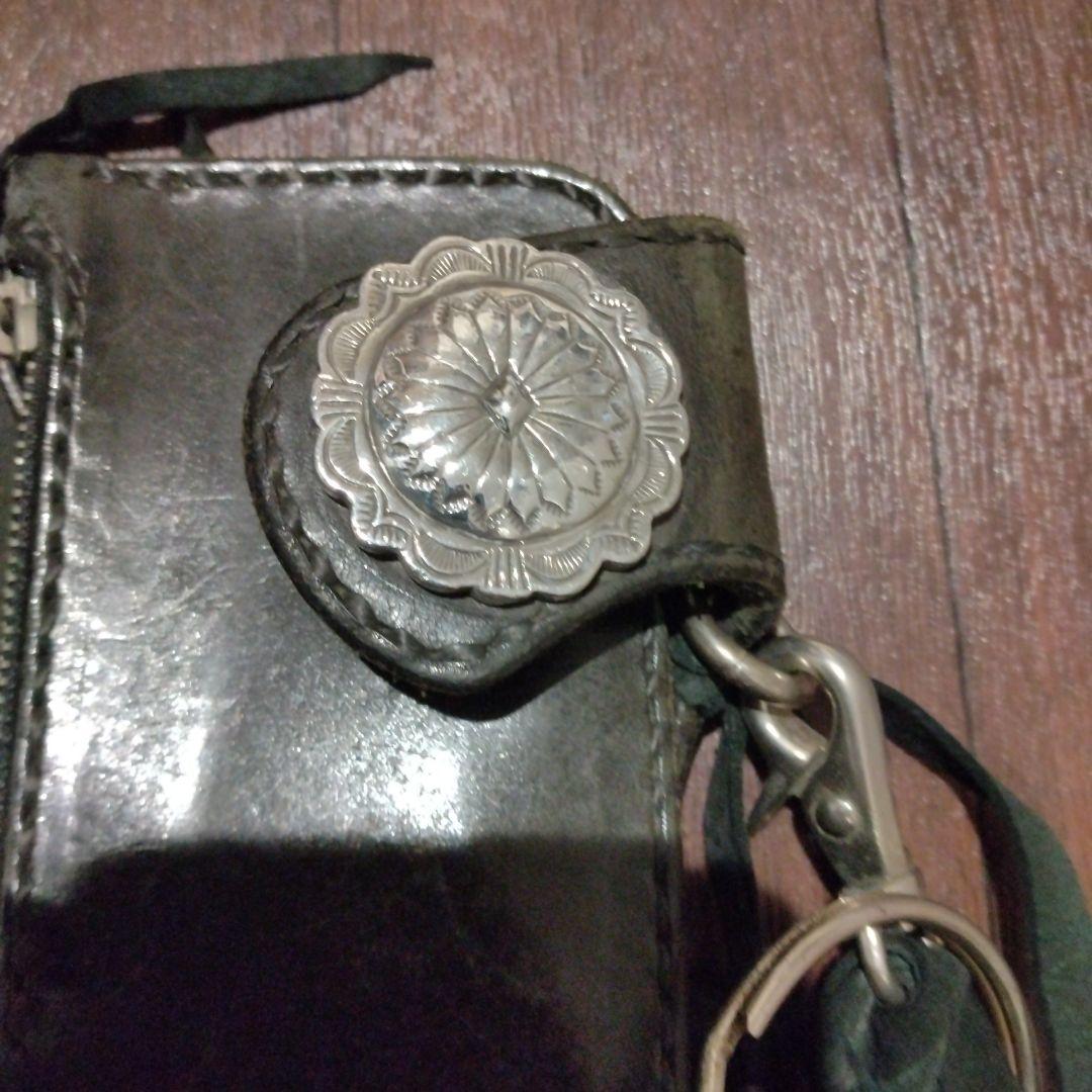 BIG TWIN バイカー用長財布 ブラック