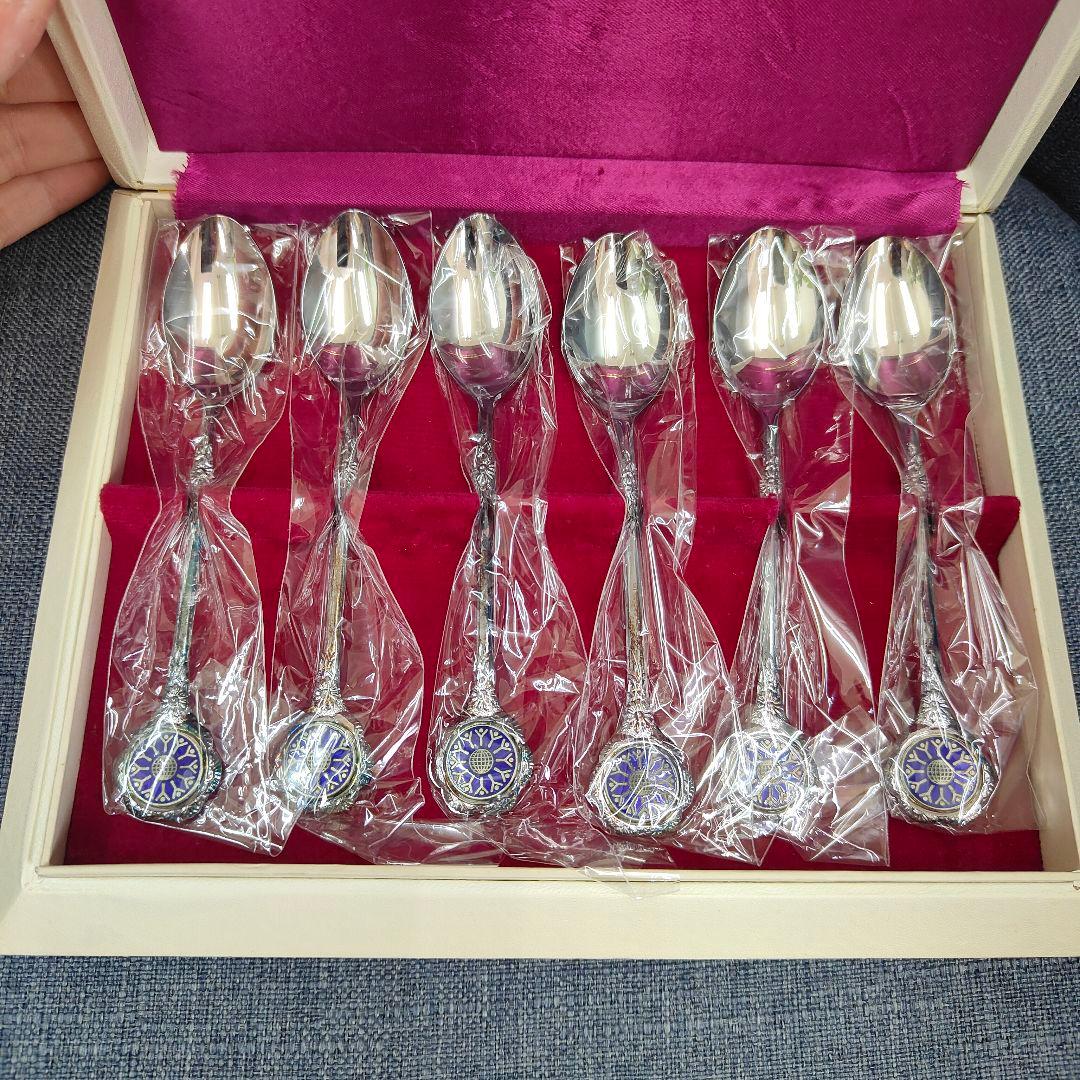 横浜国際会議場完成記念　スプーン6個