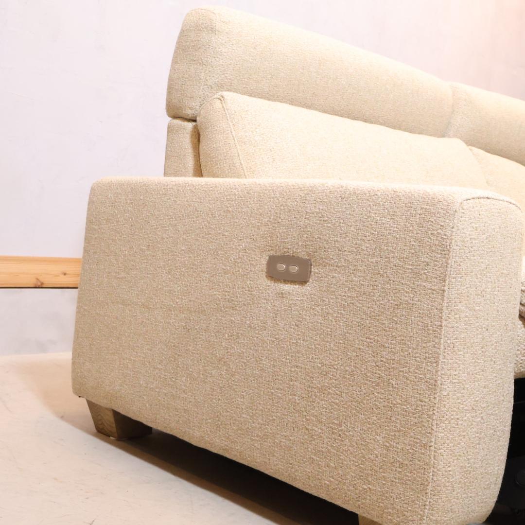 クラッシュゲート コンフォーム ハーデス 3人掛けソファ 電動リクライニング