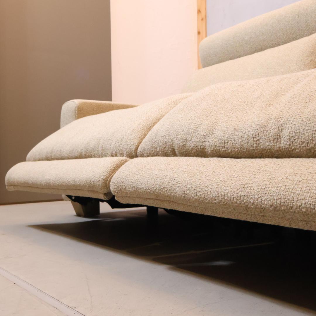 クラッシュゲート コンフォーム ハーデス 3人掛けソファ 電動リクライニング