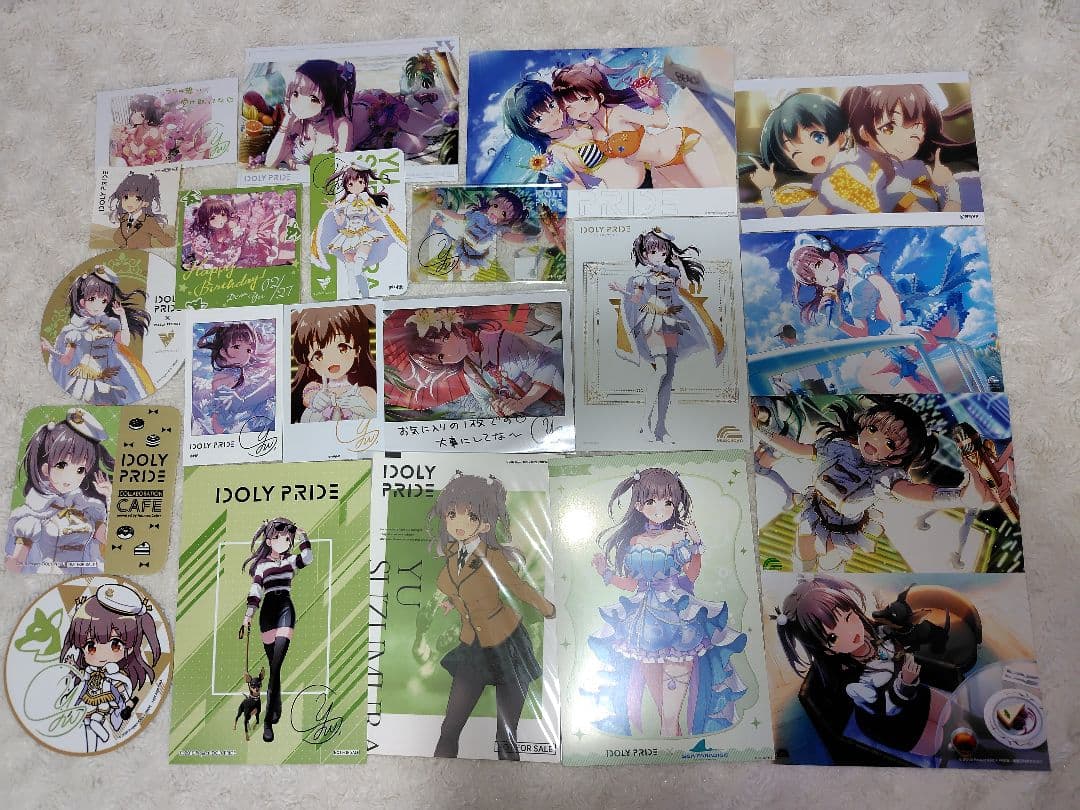 IDOLY PRIDE アイプラ 鈴村優 缶バッジ アクキー ポスカ