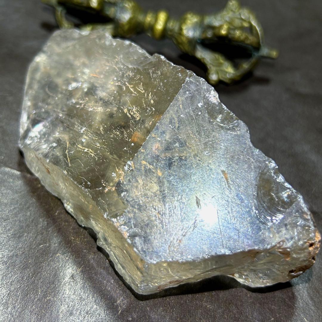 ☆別格高級品！福徳大黒秘宝①！極美！スモーキー　ルチル　水晶　原石　クラスター