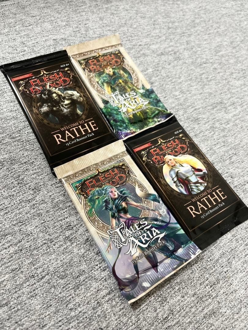 フレッシュアンドブラッド《未開封パック》flesh and blood海外4P