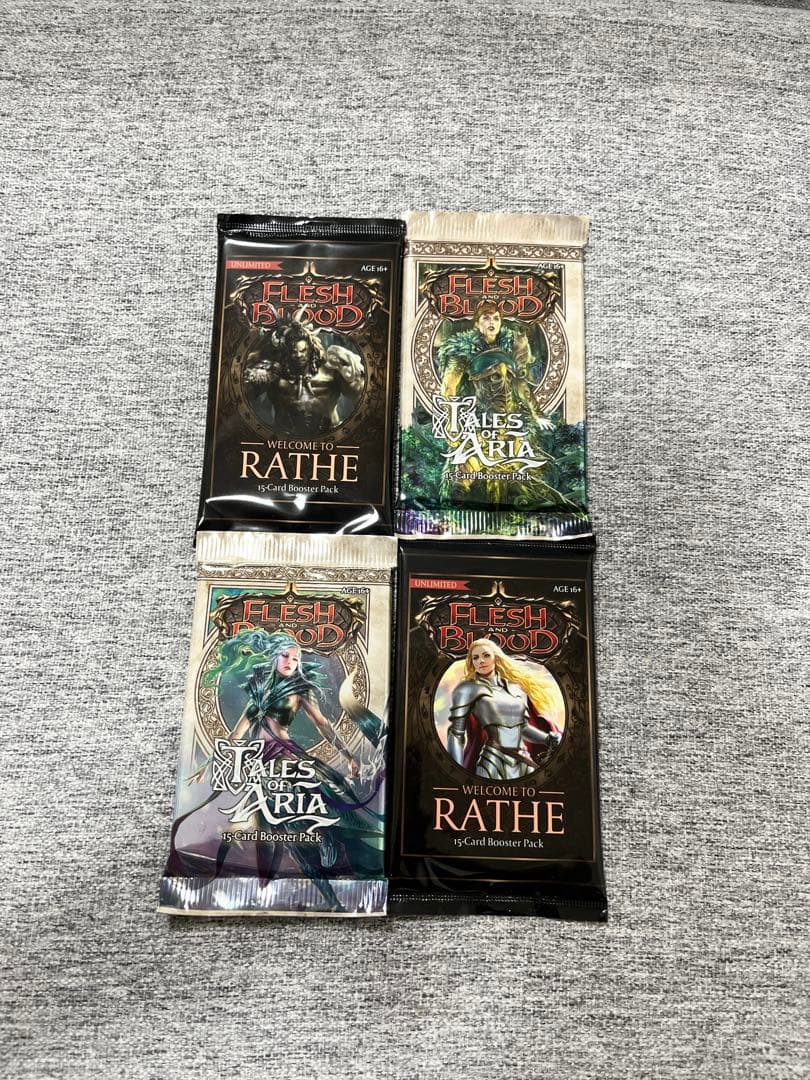 フレッシュアンドブラッド《未開封パック》flesh and blood海外4P