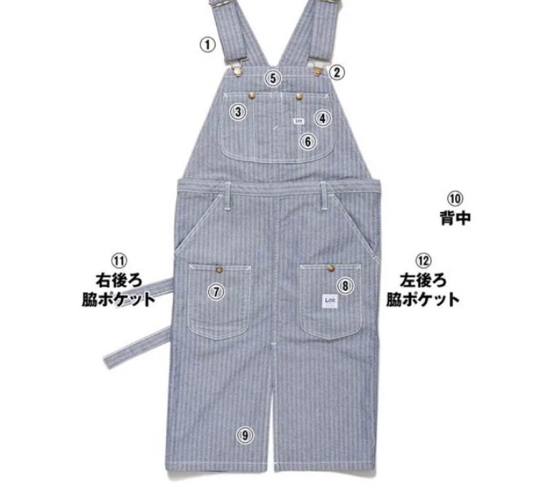 LEE オーバーオールエプロン S