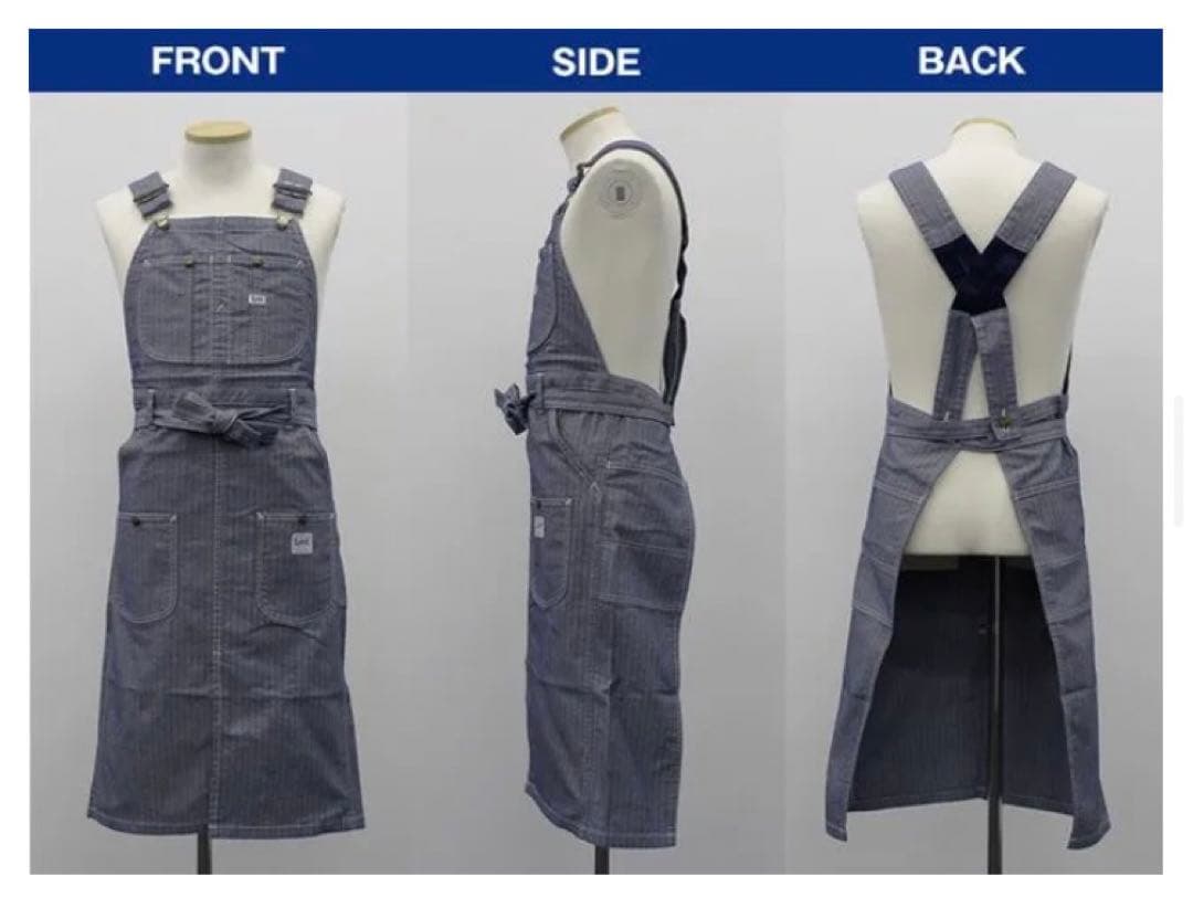 LEE オーバーオールエプロン S