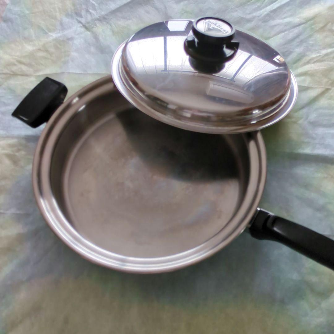 JUKI CookBest フライパン 鍋 ステンレス製 蓋付き 値下げ - メルカリ