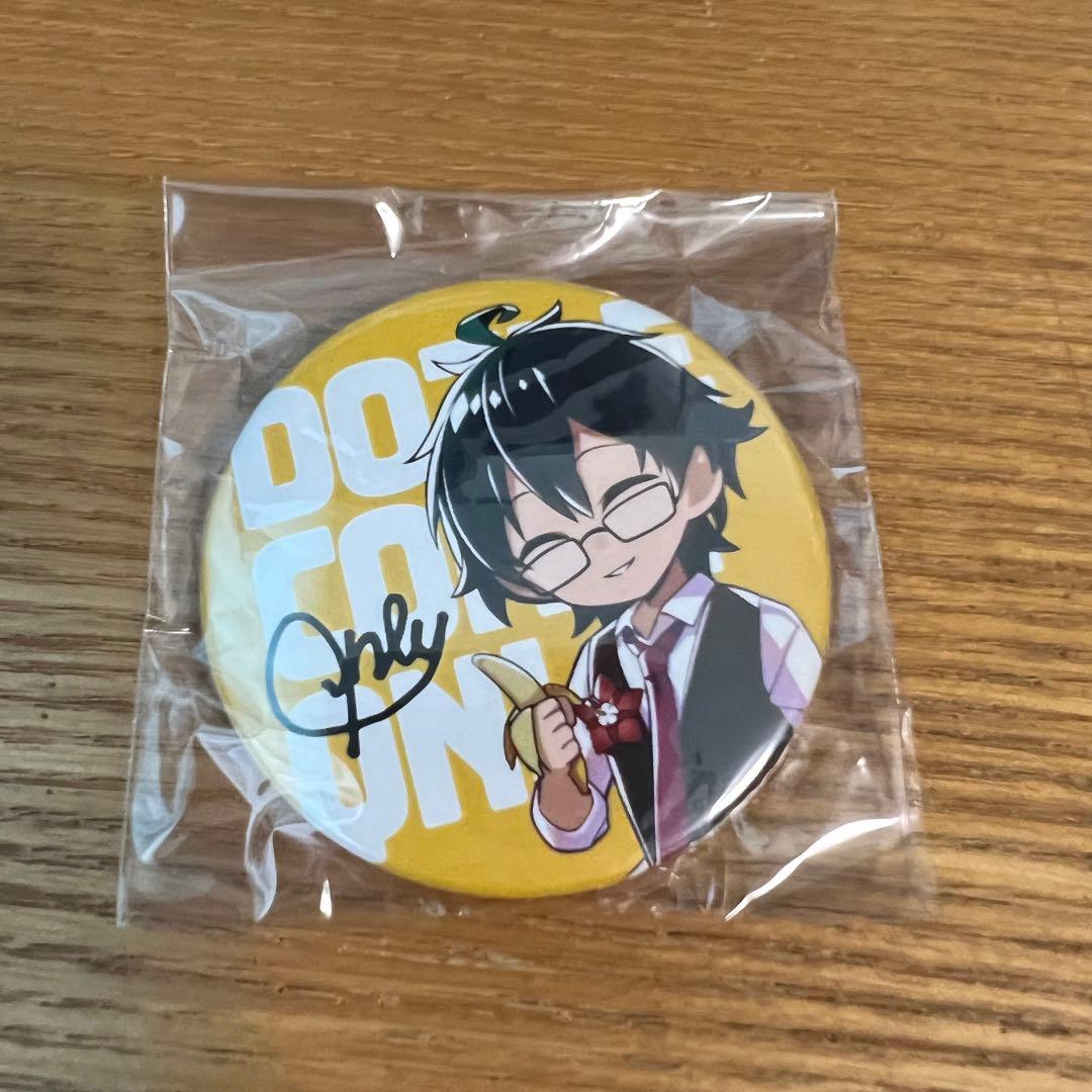 おんりー レア缶バッチ(複製サイン入) ドズル社ポップアップストア2022