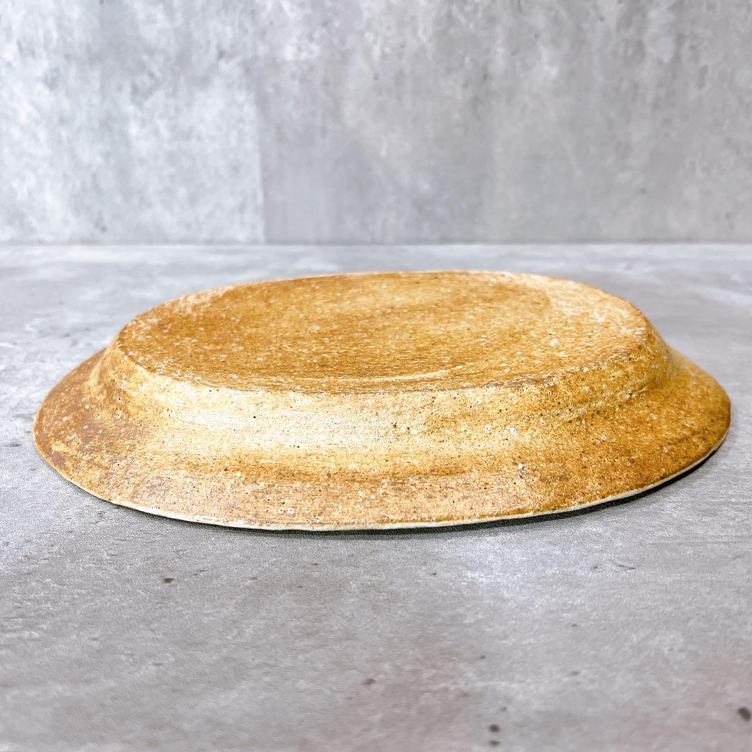 『一点物 【鳥】』石原稔久 Ishihara 皿 オーバル 21cm