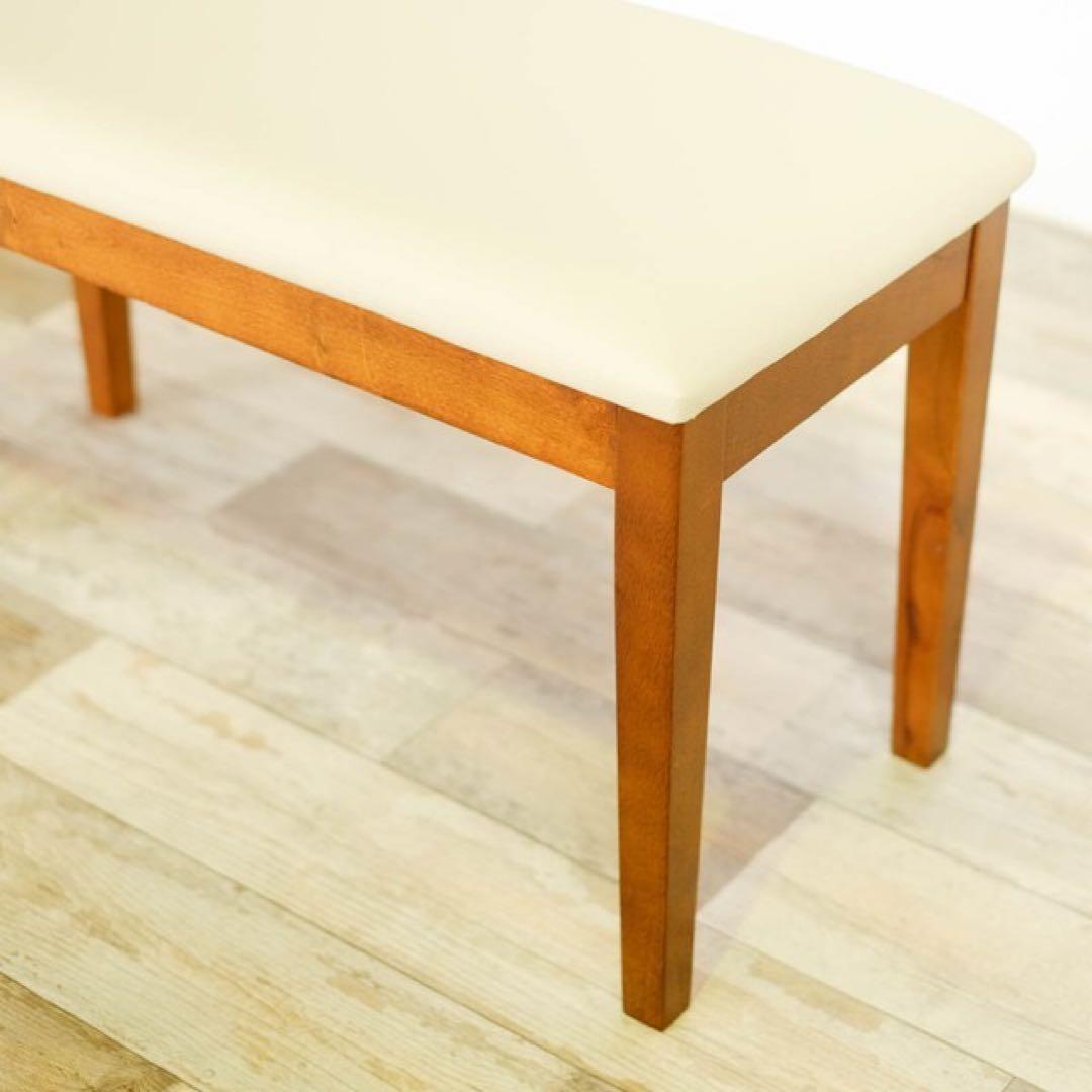 B 新品 ベンチ ダイニングベンチ S ブラウン イス チェア スツール 長椅子