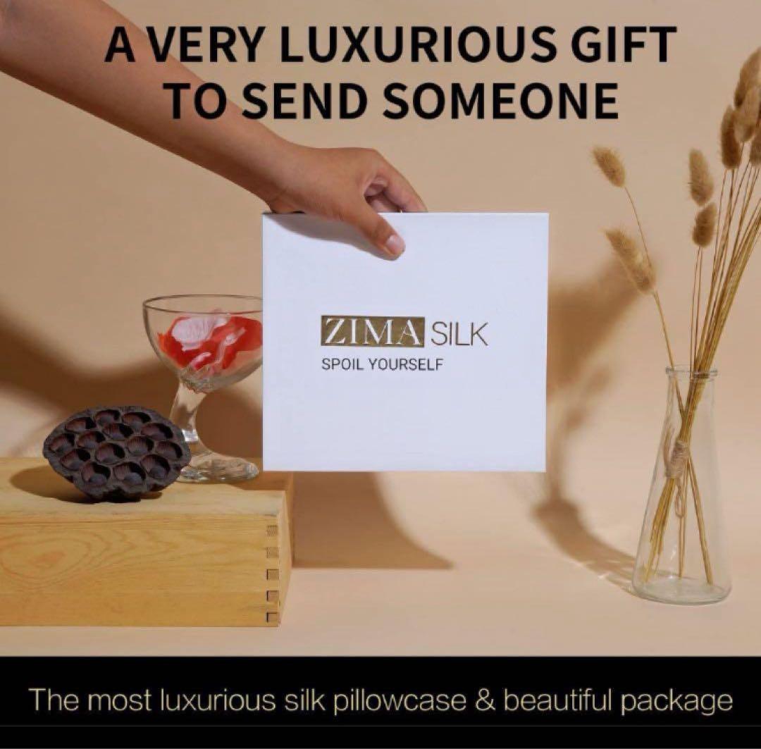 最安値セール‼️枕カバー　ピローカバー　ZIMASILK シルク枕カバー