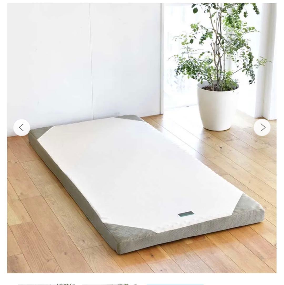 【新品】西川 SUYARA スヤラ 丸巻きシングル シルバー　厚さ9cm