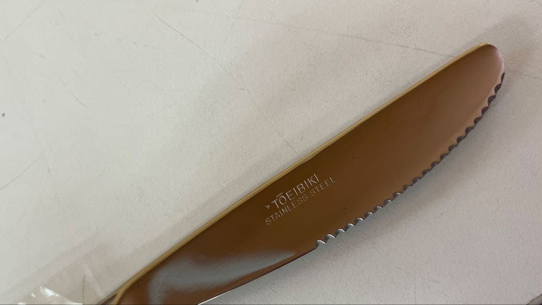 M405 未使用品 18-8ステンレス製洋食器 カトラリーセット 東栄美器