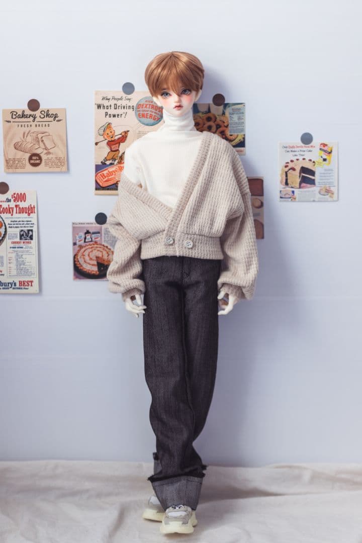 WE154 BJD 1/3 ドール 衣装 3点セット ハンドメイド