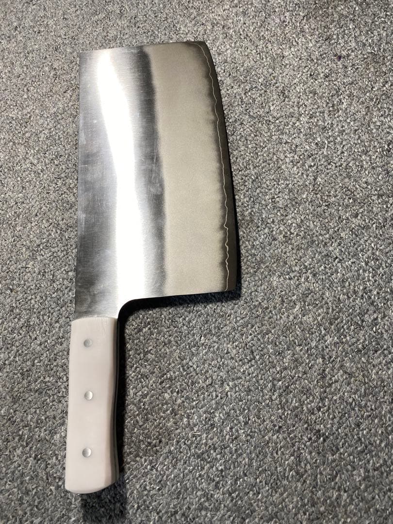 中華包丁　刃渡り21cm 幅　11.8cm