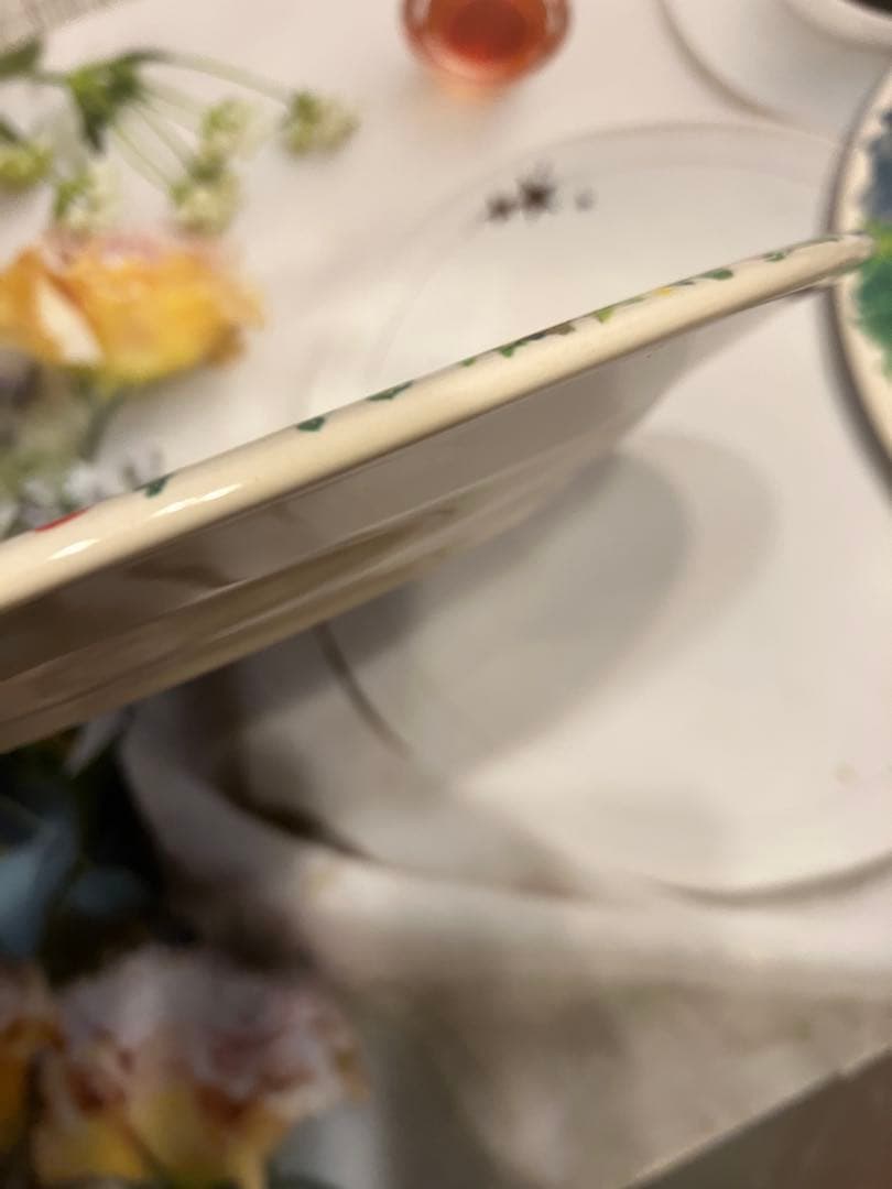 ジアン　モネ　ジヴェルニー　パリ　庭の風景絵皿 4枚セット　箱入り