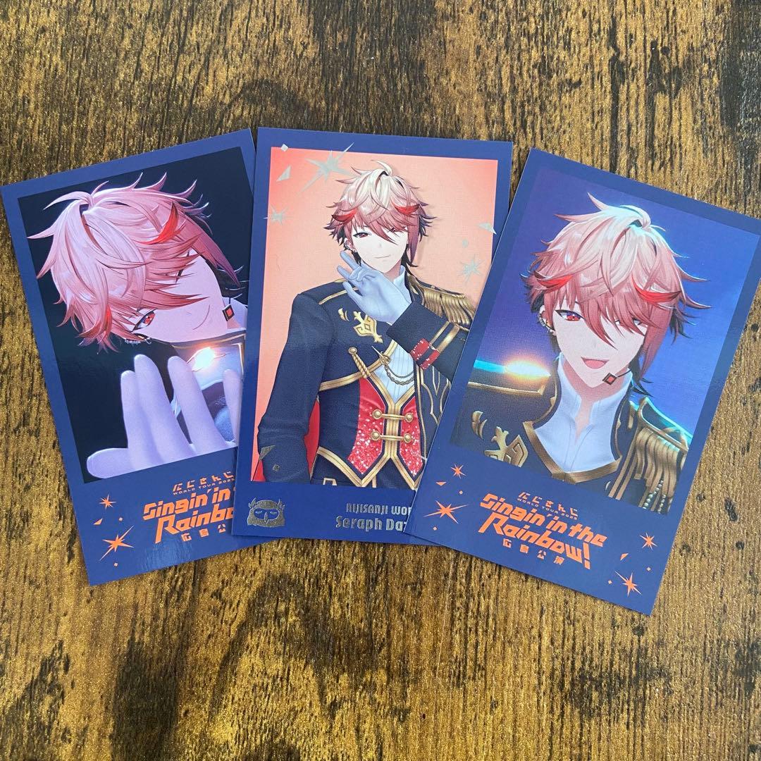 にじさんじ 広島 チェキ風カードセット セラフ・ダズルガーデン 新品未