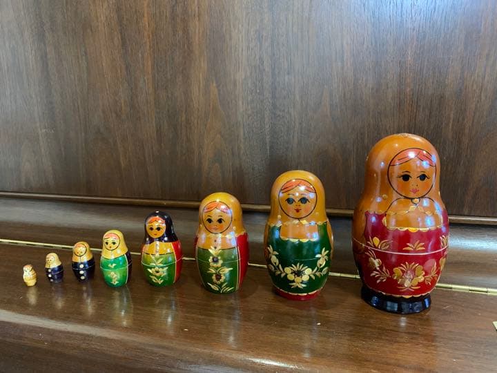 マトリョーシカ　木製