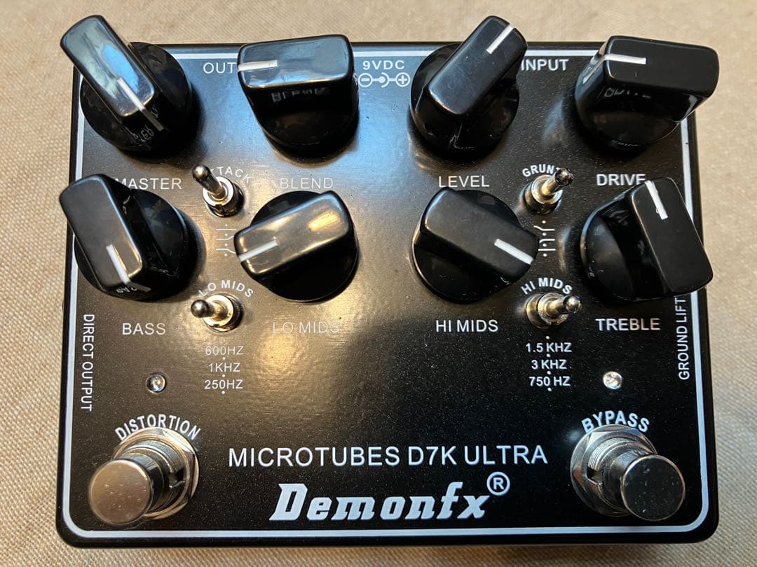 Demonfx MICROTUBES D7K ULTRA ベースエフェクター - メルカリ