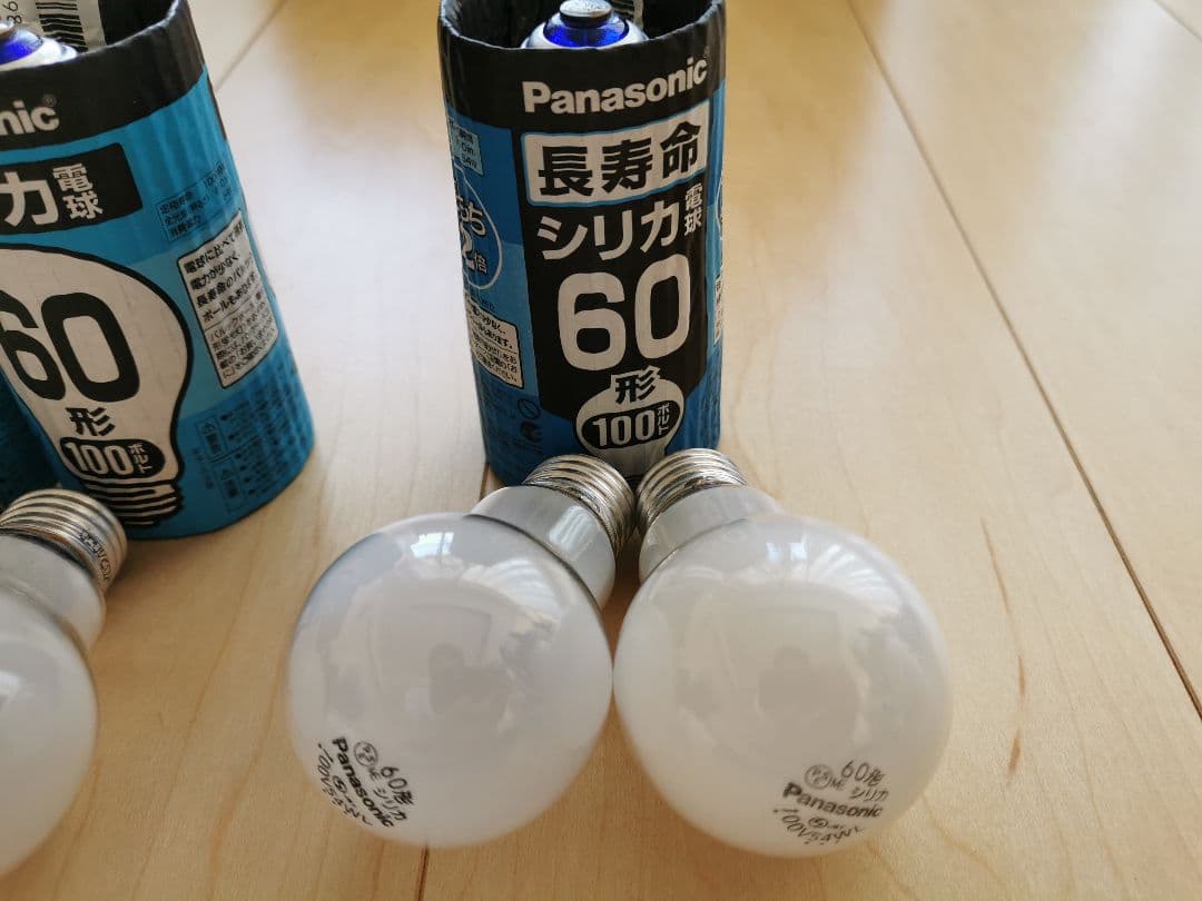 パナソニック シリカ電球 60形 E26 LW100V54W Panasonic - メルカリ