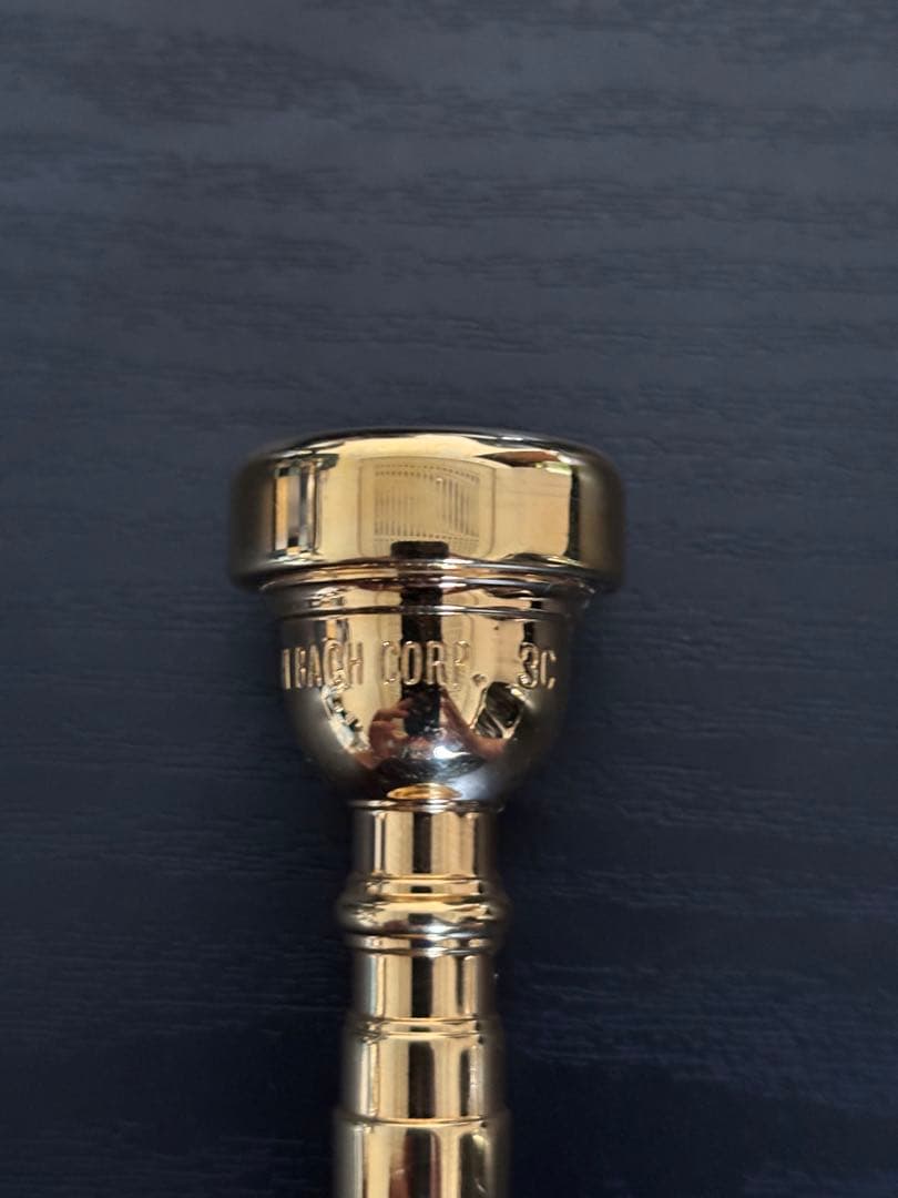 バックBACH CORP. 3C (ディープピリオド) トランペットマウスピース