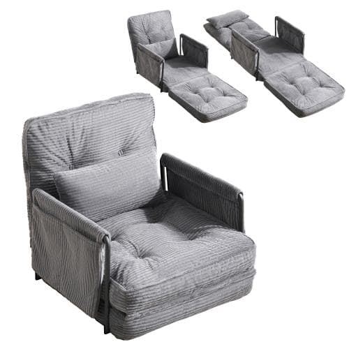 ソファー ソファーベッド 座椅子 6段調整可能 3WAY 1人掛け シンプル ベ