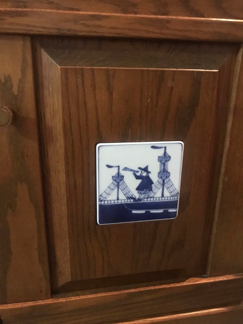 飾り棚　食器棚　ダイニングボード　グラバー　天然木無垢材　みかみ家具工芸