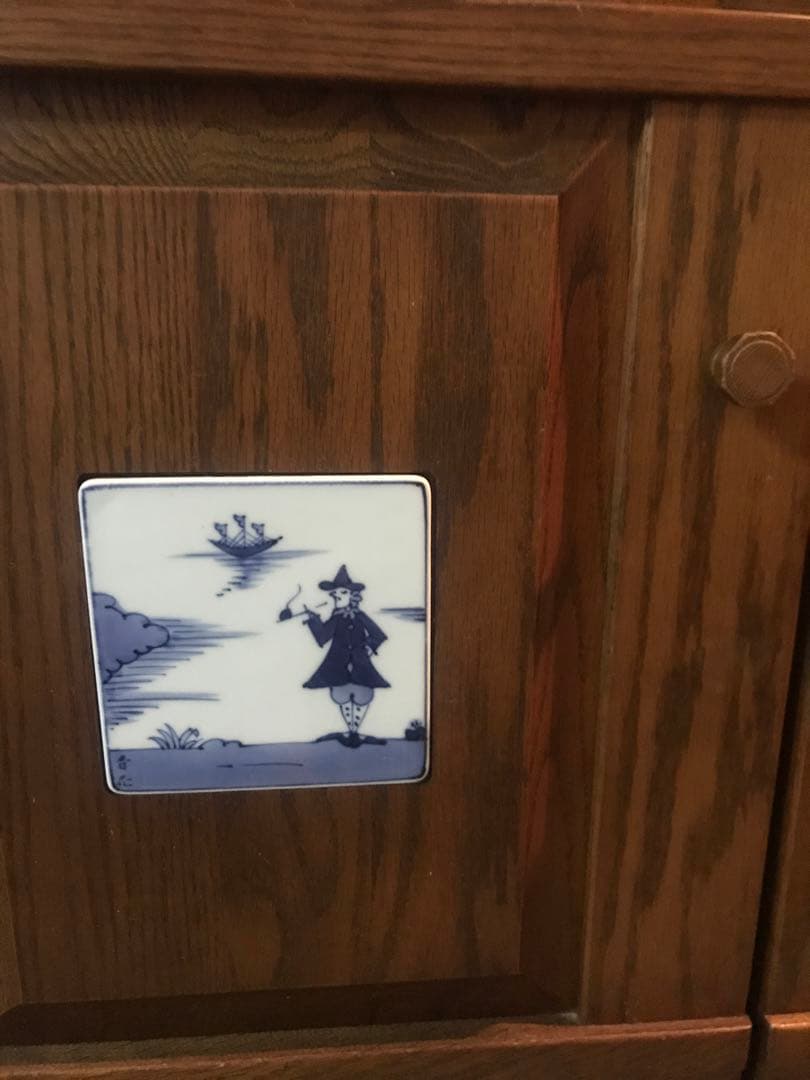 飾り棚　食器棚　ダイニングボード　グラバー　天然木無垢材　みかみ家具工芸