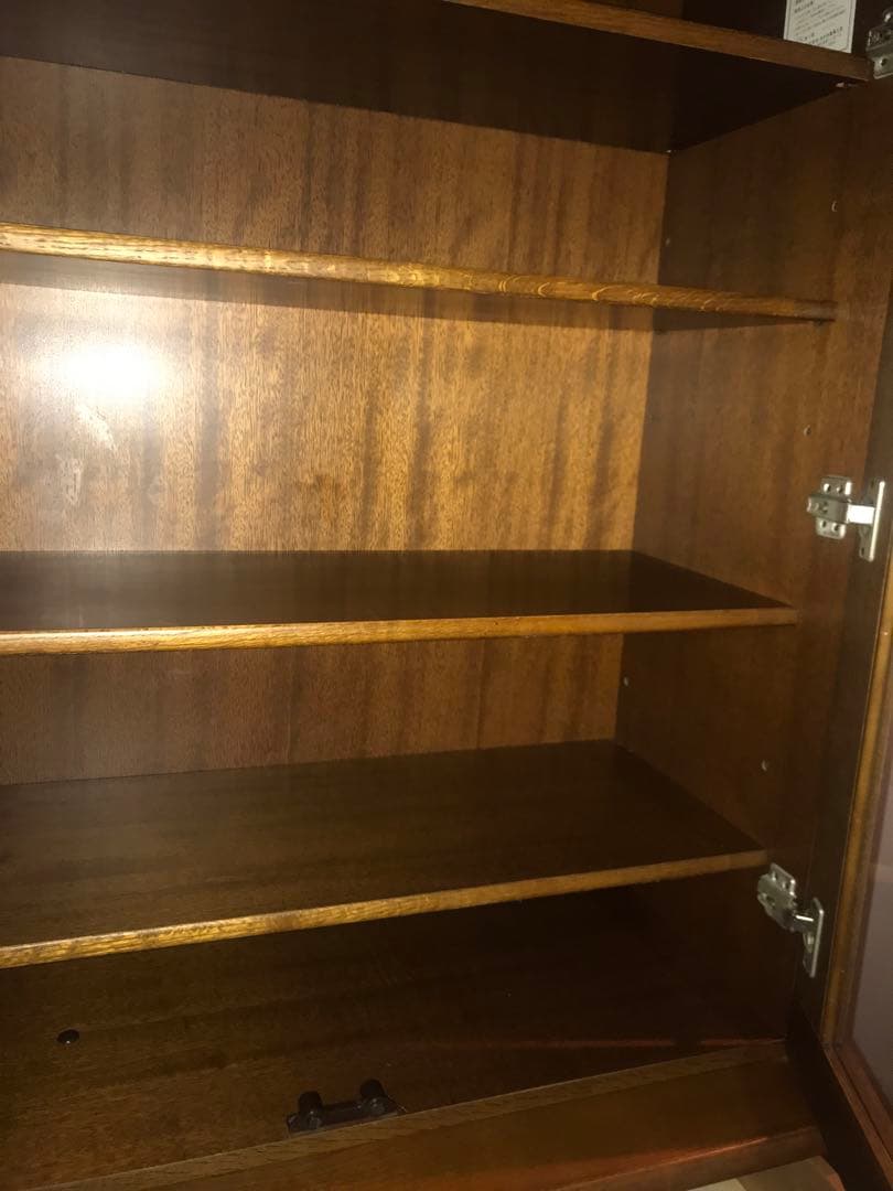 飾り棚　食器棚　ダイニングボード　グラバー　天然木無垢材　みかみ家具工芸