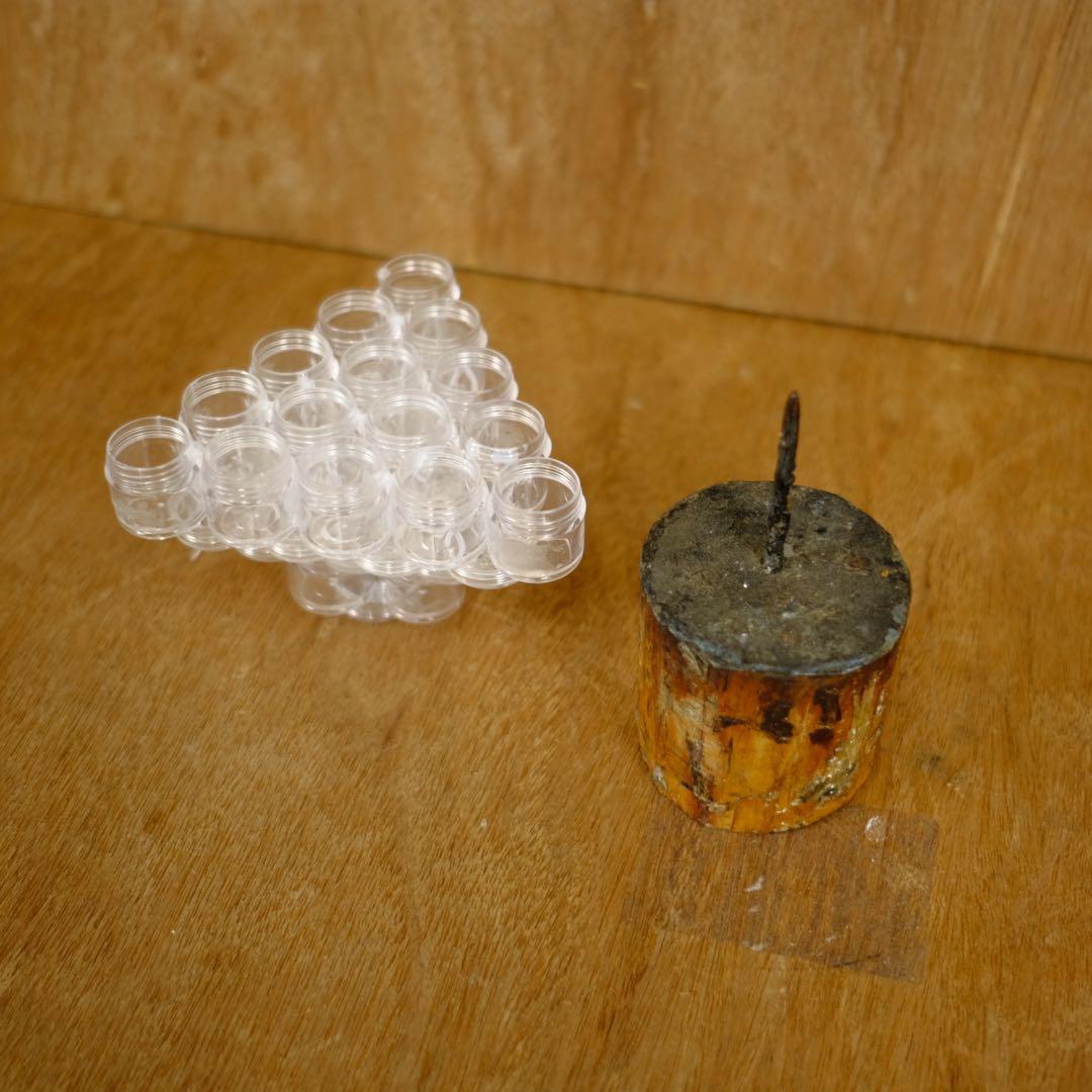 アンティーク　オブジェ　彫刻作品　レディメイド　クリスマス　古道具　ガラクタ