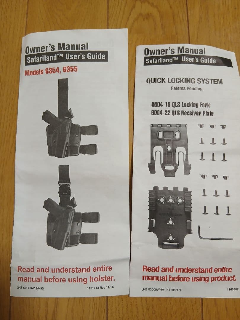 実物Safariland 6305-3832　ホルスター 　glock17　２２