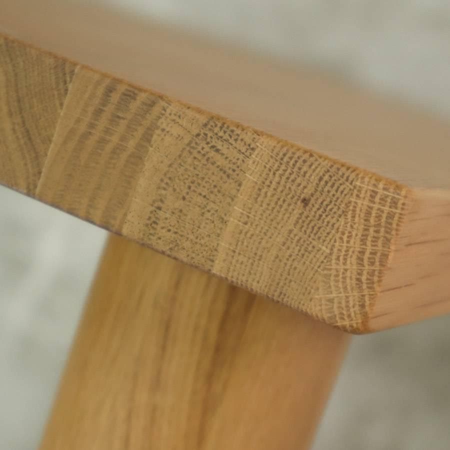 値下無印良品 ローテーブル 木製テーブル天板と木製テーブル脚でできたテーブル