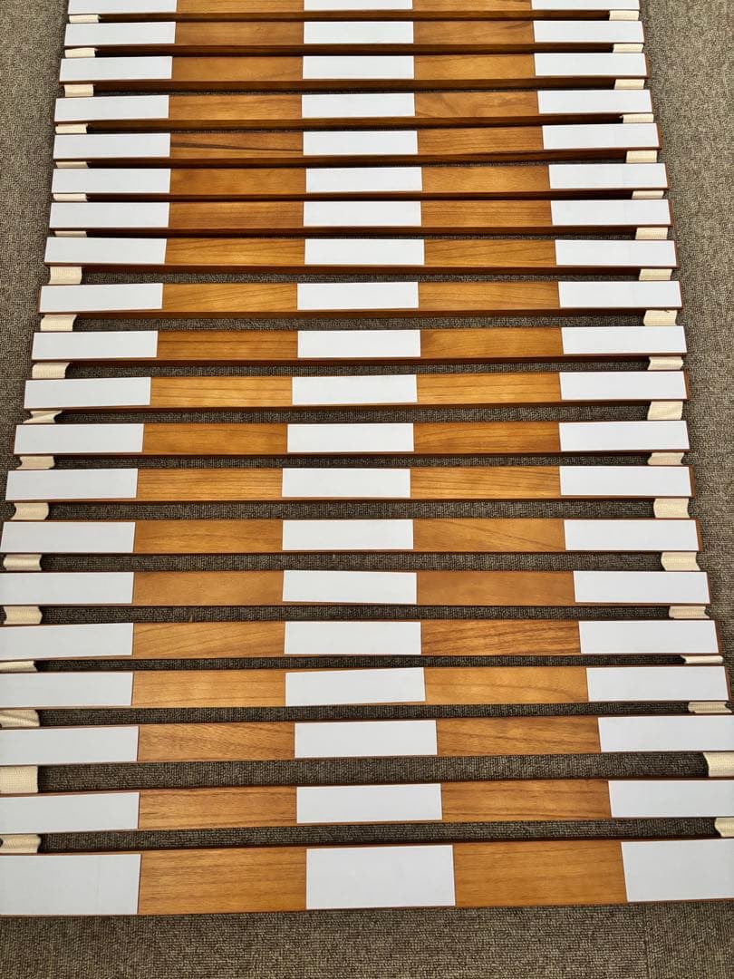 木製スノコベッド オスモス　ロール式