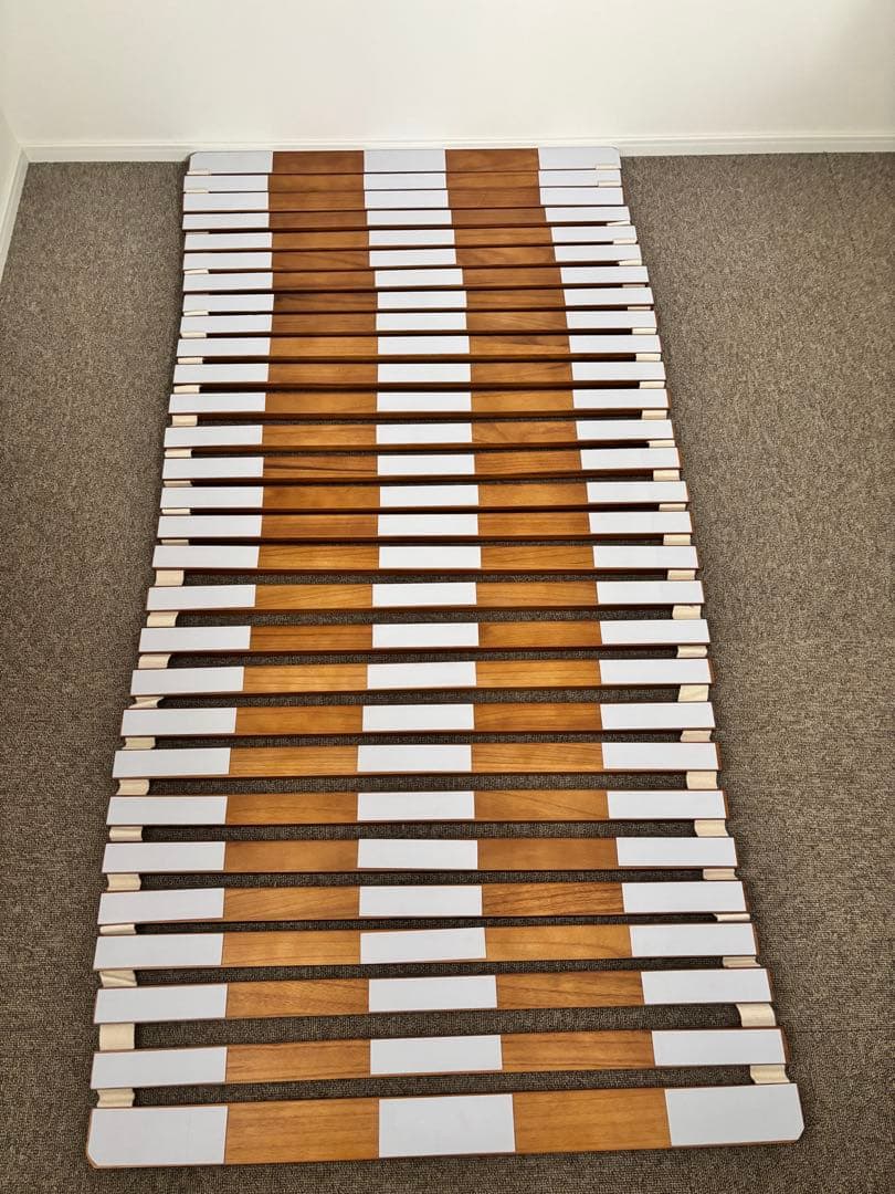 木製スノコベッド オスモス　ロール式