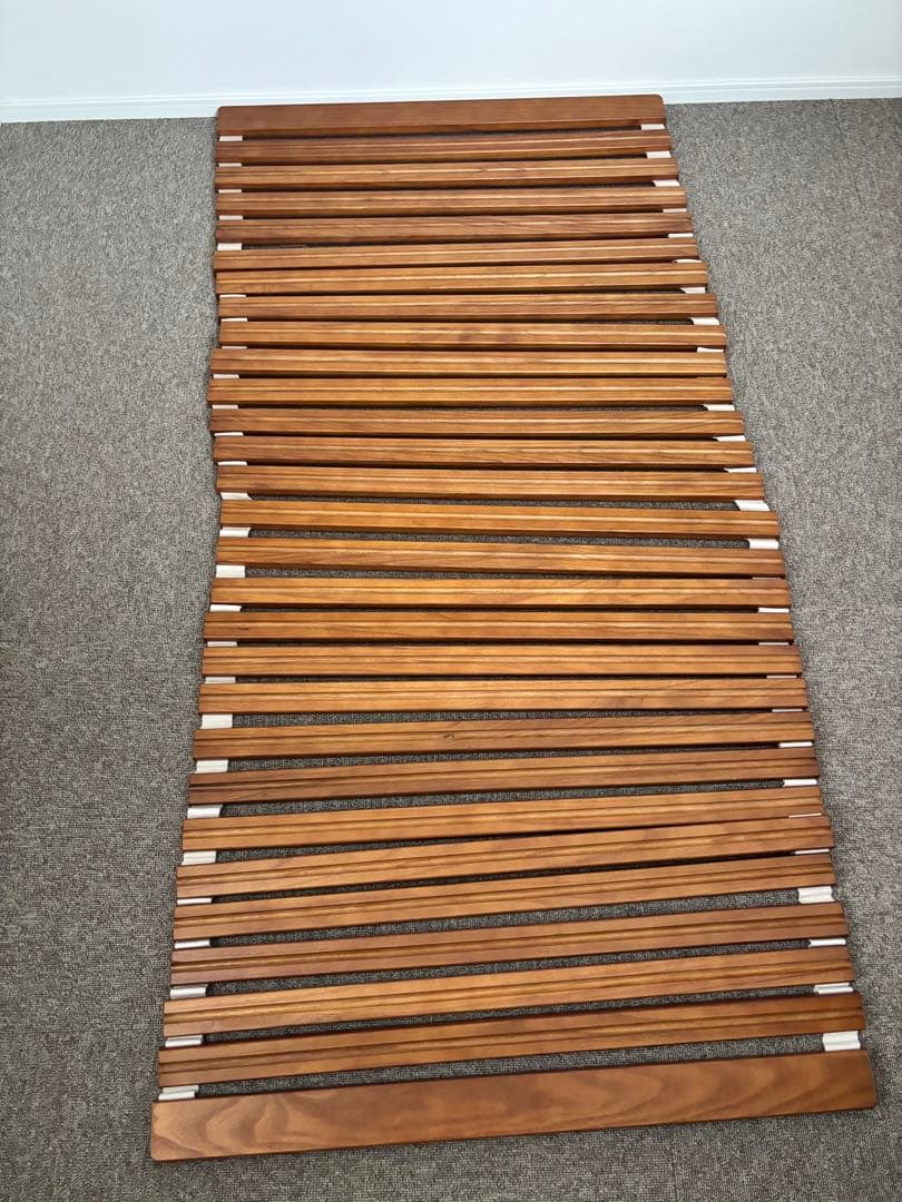 木製スノコベッド オスモス　ロール式