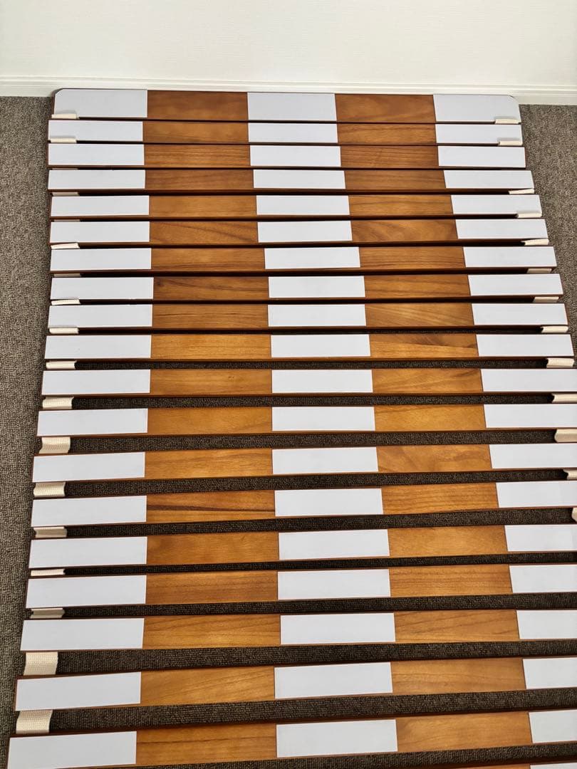 木製スノコベッド オスモス　ロール式