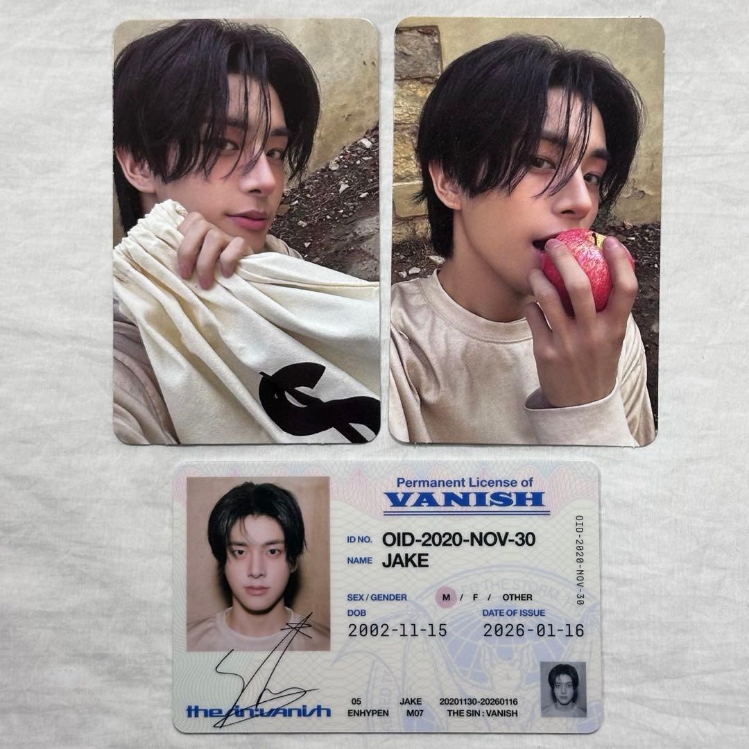 ENHYPEN ジェイク the sin vanish トレカ - メルカリ