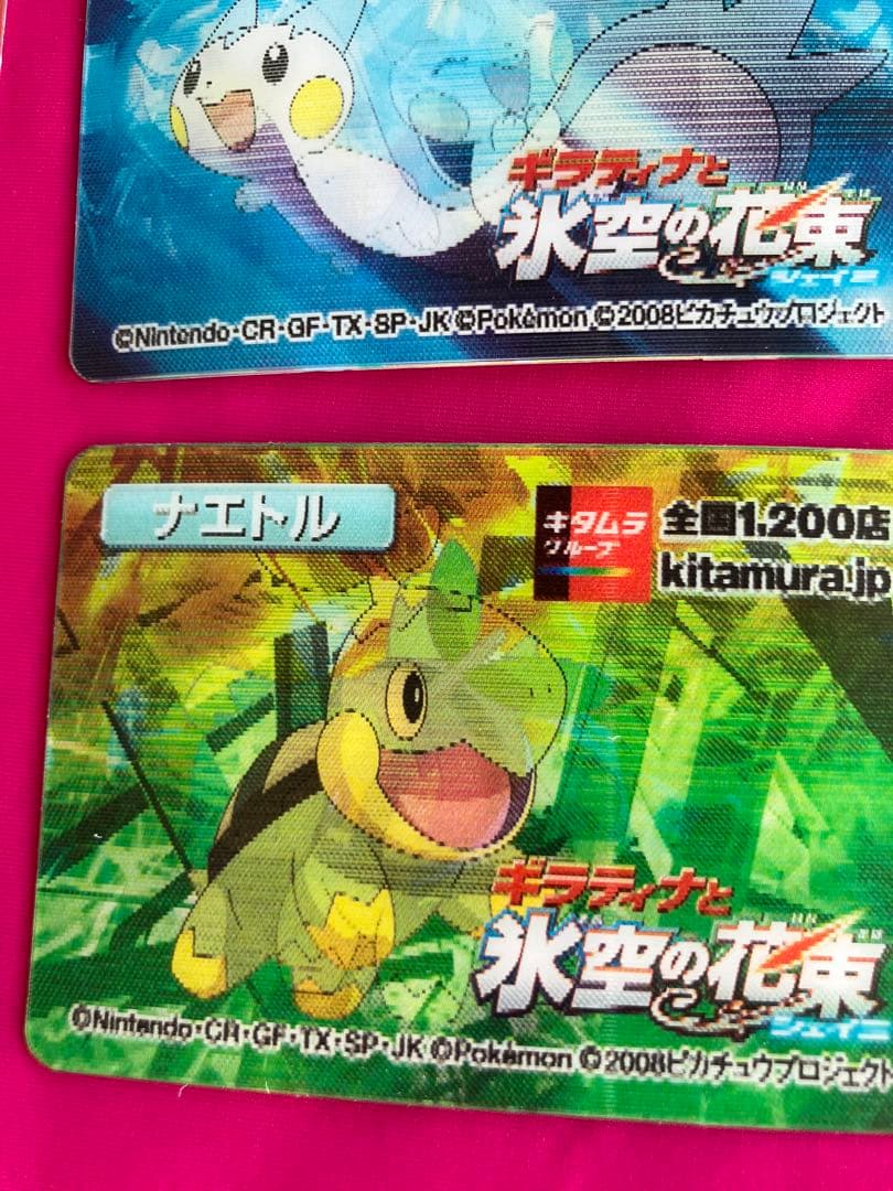 ポケモン3Dカード 9枚セット ギラティナと氷空の花束 希少レア 新品未