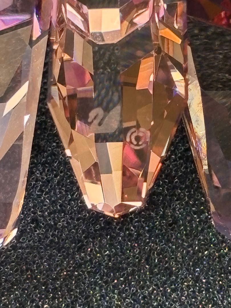 新品未使用 Swarovski スワロフスキー クリスタル バタフライ 蝶の置物