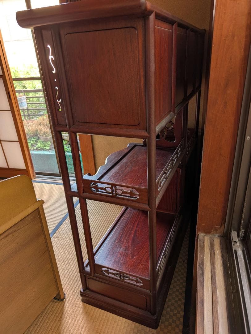 木製茶棚　和箪笥　飾り棚