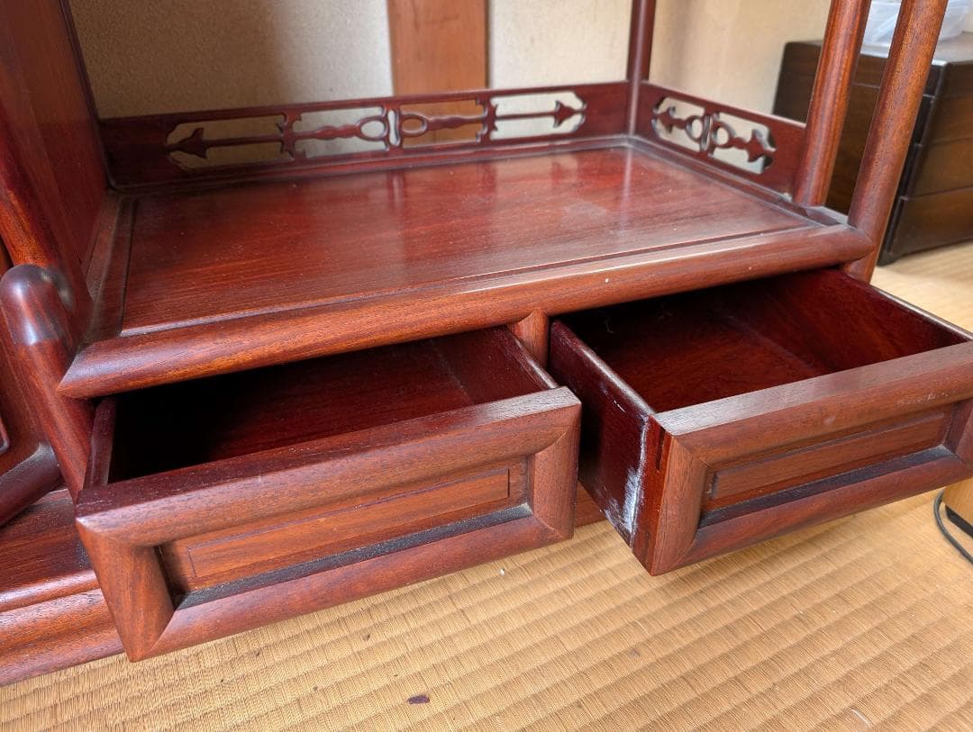 木製茶棚　和箪笥　飾り棚